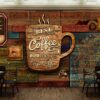 Cafe duvar posteri