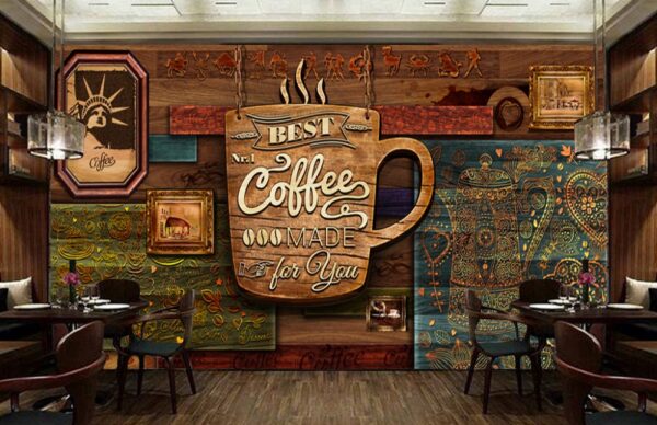 Cafe duvar posteri