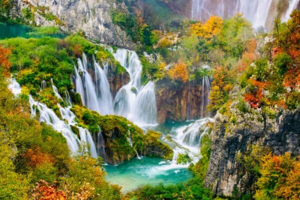 Plitvice Gölleri Duvar Posteri