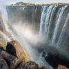 Victoria Falls Zimbabwe Şelalesi Duvar Posteri