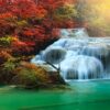 Erawan Ulusal Parkı Duvar Posteri
