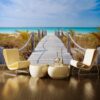 Turks ve Caicos Sahili Duvar Posteri