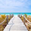 Turks ve Caicos Sahili Duvar Posteri