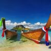 Uzun Kuyruklu Tekne Koh Samui Duvar Posteri