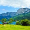 Avustralya Grundlsee Gölü Duvar Posteri