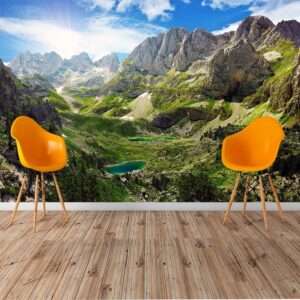 Arnavut Alps Manzaralı Duvar Posteri Arnavut Alps Manzaralı Duvar Posteri
