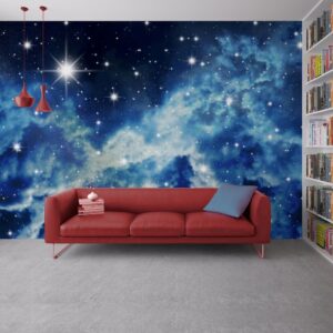 Gece Gökyüzü ve Yıldızlar Duvar Posteri Gece Gökyüzü ve Yıldızlar Duvar Posteri