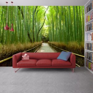 Japonya Bambu Ormanı Duvar Posteri Japonya Bambu Ormanı Duvar Posteri