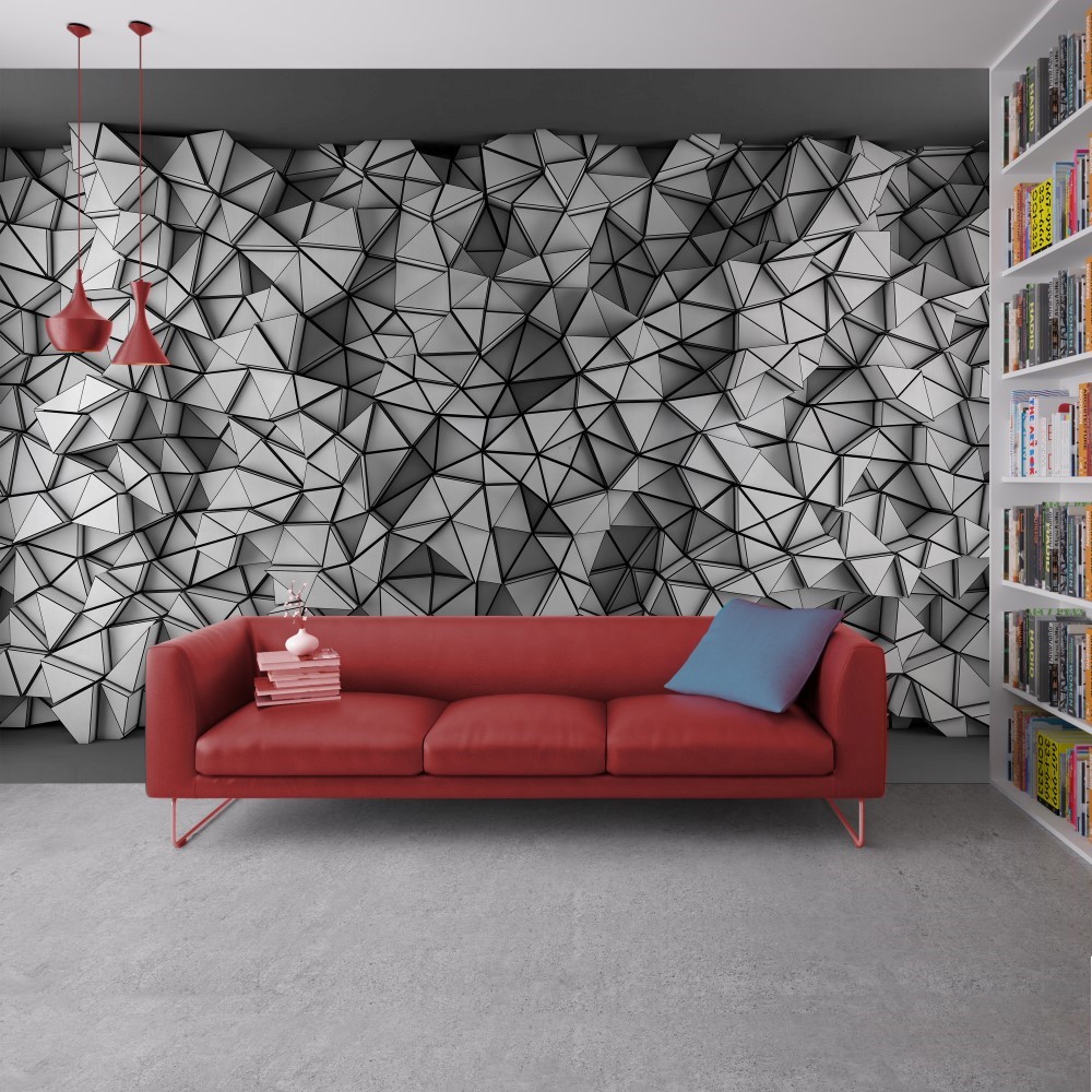 Geometrik Şekiller Duvar Posteri