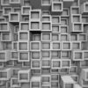 abstract cube wall Soyut Küp Duvar Posteri