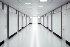 Hastane Koridoru Duvar Posteri Hastane Koridoru Duvar Posteri