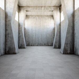Beton Koridor Duvar Posteri Beton Koridor Duvar Posteri