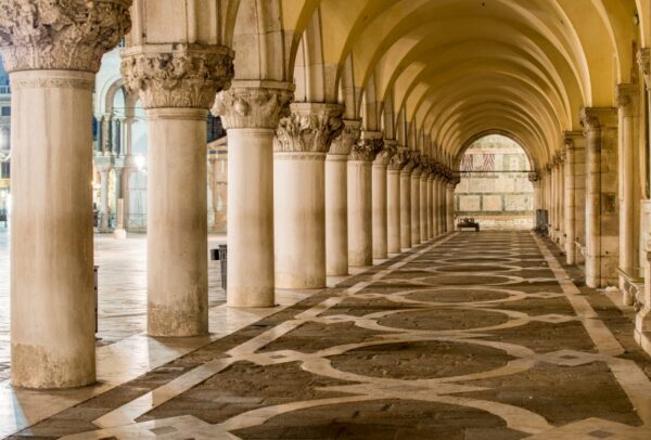 Palazzo Ducale Koridor Duvar Posteri