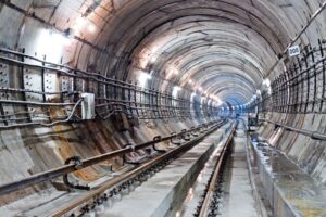 Tren Rayı Tünel Duvar Posteri Tren Rayı Tünel Duvar Posteri