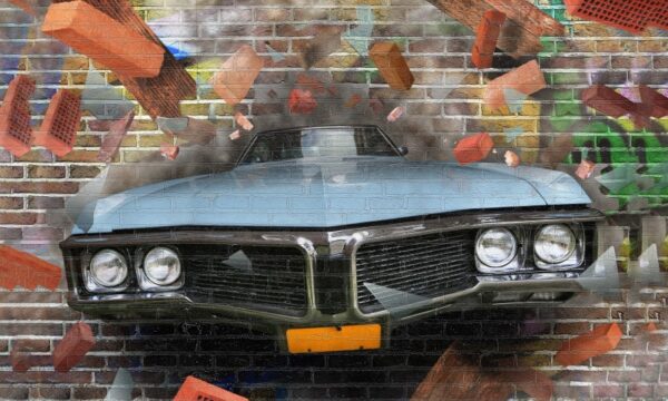 Araba Graffiti Duvar Posteri