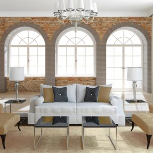 Pencereli Duvar ve Gün Işığı Manzaralı Duvar Posteri Pencereli Duvar ve Gün Işığı Manzaralı Duvar Posteri