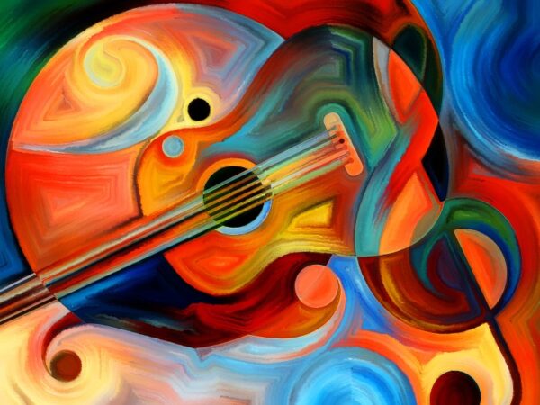 Gitar Duvar Posteri
