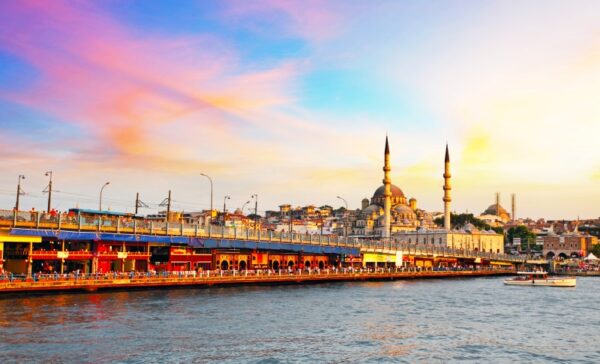 İstanbul Galata Köprüsü Duvar Posteri