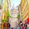 İstanbul Galata Kulesi Duvar Posteri