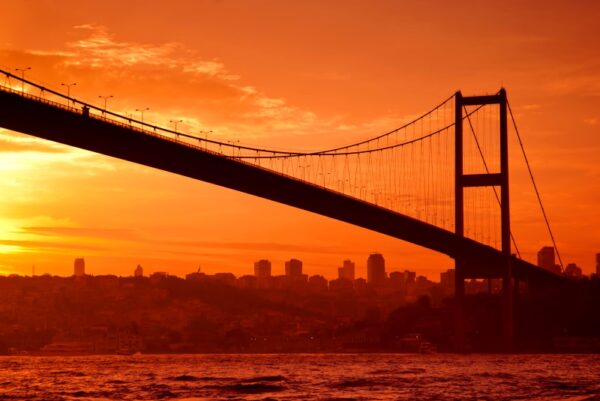 İstanbul Boğaz Köprüsü Duvar Posteri