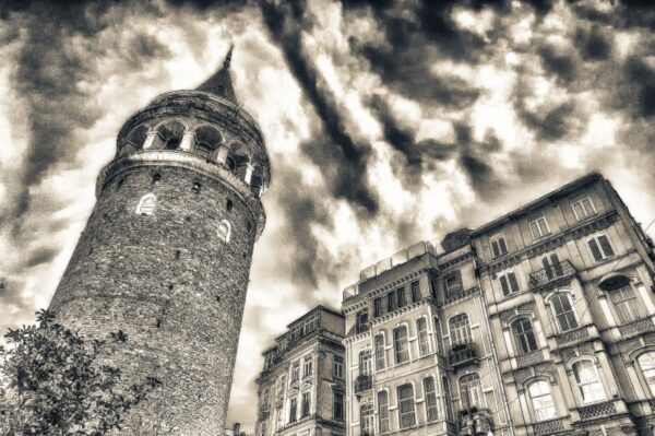 İstanbul Galata Kulesi Duvar Posteri