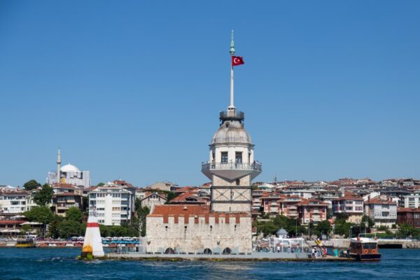 İstanbul Kız Kulesi Duvar Posteri