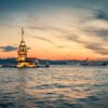 İstanbul Kız Kulesi Duvar Posteri