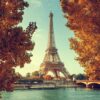 Paris Eyfel Kulesi Duvar Posteri
