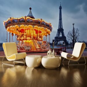 Paris Eyfel Kulesi Duvar Posteri Paris Eyfel Kulesi Duvar Posteri