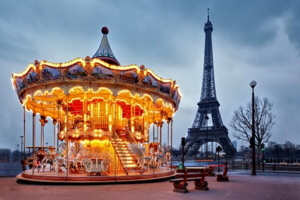 Paris Eyfel Kulesi Duvar Posteri