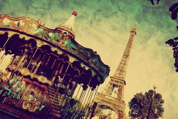 Paris Eyfel Kulesi Duvar Posteri