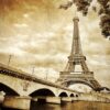 Paris Eyfel Kulesi Duvar Posteri