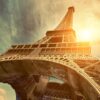 Paris Eyfel Kulesi Duvar Posteri