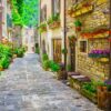İtalya Toscana Duvar Posteri