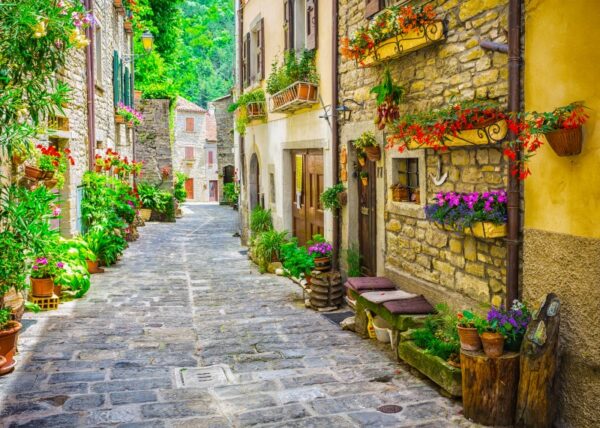 İtalya Toscana Duvar Posteri