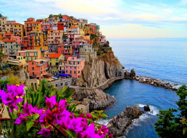 Manarola Köyü Duvar Posteri