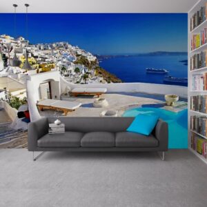 Yunanistan Mykonos Adası Duvar Posteri Yunanistan Mykonos Adası Duvar Posteri