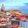 Portekiz Alfama Duvar Posteri