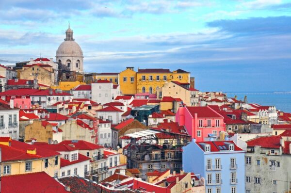 Portekiz Alfama Duvar Posteri