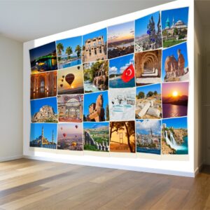 Türkiye Kartpostal Duvar Posteri Türkiye Kartpostal Duvar Posteri