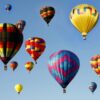 Renkli Sıcak Hava Balonları