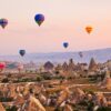 Kapadokya'da Sıcak Hava Balonları