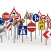 Trafik İşaretleri Duvar Posteri