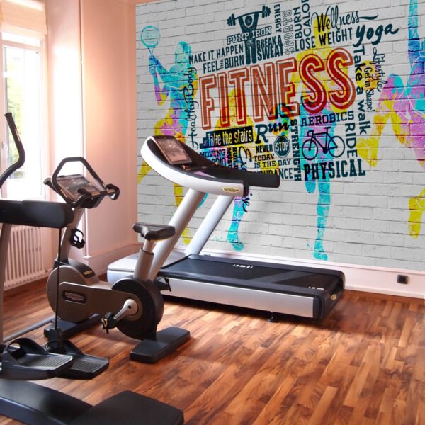 Spor Salonu Fitness Duvar Kağıdı