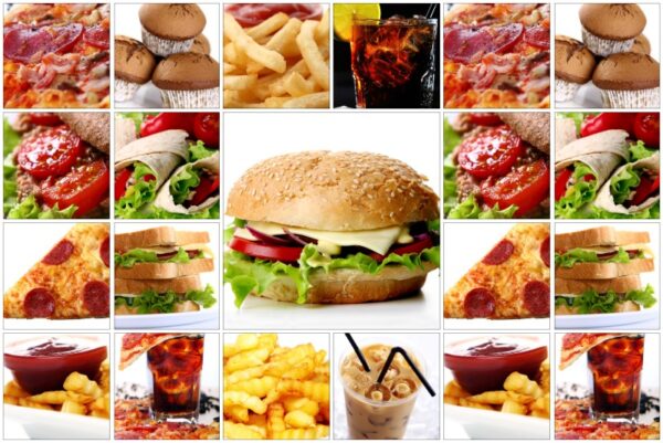 Fast Food Duvar Posteri