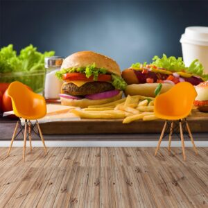 Fast Food Duvar Posteri Fast Food Duvar Posteri