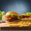 Fast Food Duvar Posteri