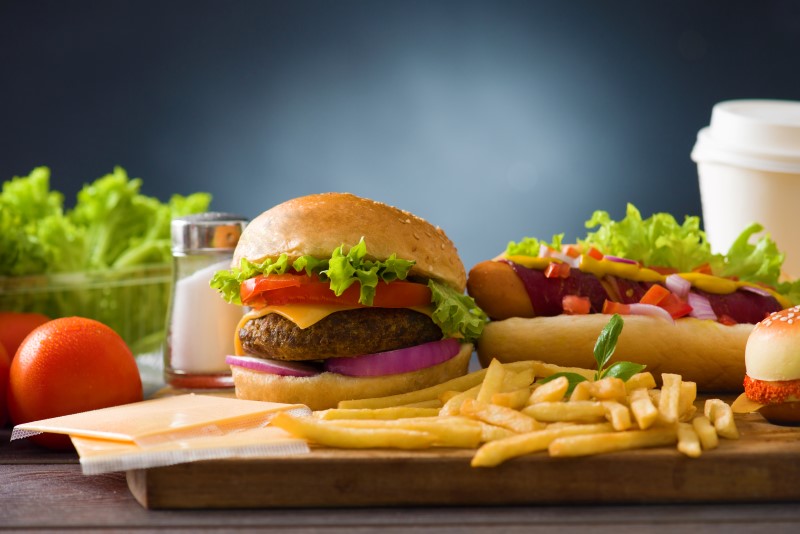 Fast Food Duvar Posteri
