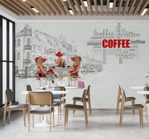 Cafe Duvar Kağıdı – Özel Tasarım 3 Cafe Duvar Kağıdı - Özel Tasarım 3