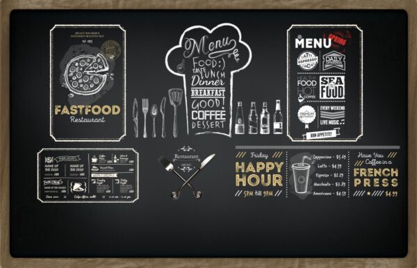 Cafe Restoran Duvar Kağıdı - Özel Tasarım